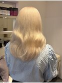 8803ニュアンスカラーホワイトアッシュハイトーンカラー韓国ヘア
