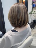 サンタフェ 名駅店(Santa'Fe)&nbsp;Santa'Fe式脱白髪染め白髪ぼかしカラー/ボブ/名古屋