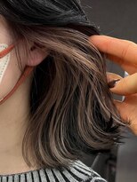 ペレ 栄店(PELE) 前髪/アンブレラカラー/こなれミディ/イメチェン/ウェーブパーマ