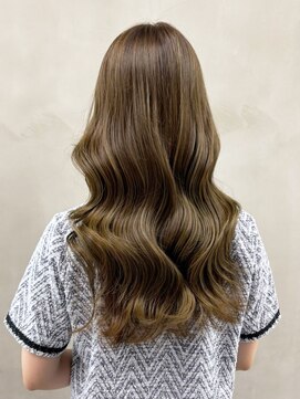 アイティーバイアルバム 藤沢店(IT by ALBUM) オリーブカラーくすみベージュ秋色イメチェン_ba528471