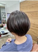 まろやかベージュ×ショートヘア♪