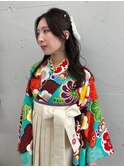 松尾菫菜/着付け+ヘアセット