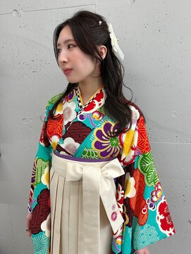 シーク 天神(SEEK) 松尾菫菜/着付け+ヘアセット