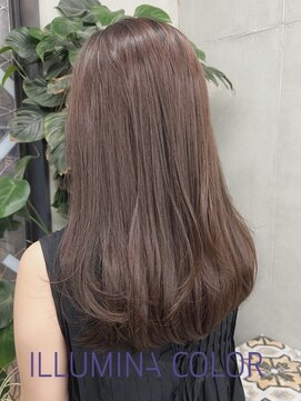 エムサロン 高崎あら町テラス店(emusalon) イルミナカラー/髪質改善/透明感ブラウン/艶髪