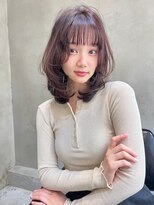 Liberte 銀座 大人可愛いミディアム×透明感ベージュ