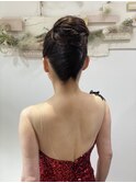 ドレスヘアセット