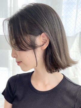 エルヘアメゾン(el. hair maison) 透明感グレージュカラー髪質改善外ハネボブ☆
