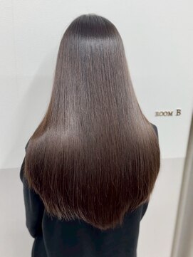 ベル 新宿店(Vel) 縮毛矯正×髪質改善×顔周りレイヤー×新宿