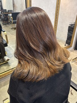 オルソーヘアー(orso hair) orso hair x グラデーション ブラウンベージュ