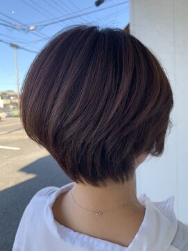 フリー(Free) 40代50代60代◎前下がりショートヘア/ショートボブ/前下がりボブ