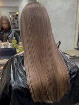 アポロ 横浜駅店(apollo)&nbsp;ブリーチ/ミディアムヘア/デザインカラー/フェイスフレーミング