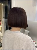 ぷつっとボブ　新宿/髪質改善/透明感カラー/小顔カット/ボブ