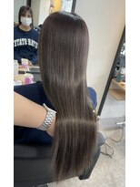 ラフ(LAFF)&nbsp;グレージュカラー/質感再整/ブリーチ