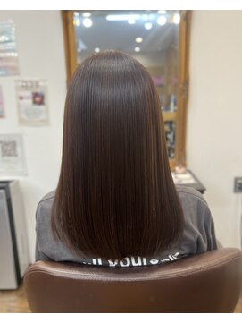 ヘアーメイク ダンス(hair make DANCE) カラー×美髪形成のツヤロング