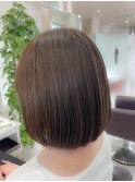 艶ベージュボブスタイル!