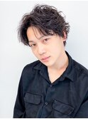 大人メンズ◎ツイストスパイラルパーマ/無造作ヘア/時短ヘア