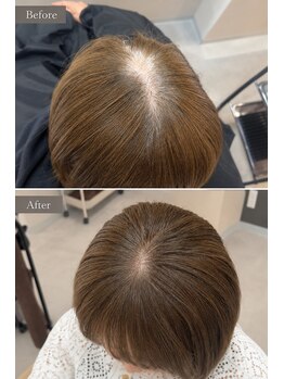レルア(Relua.)の写真/《周りを気にせずお悩み相談◎》完全マンツーマン施術×上品な艶カラーで、ずっと続く若々しい美髪へ