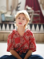 美容室 フラワー 平井店(flower)&nbsp;かきあげショートウルフ【平井】