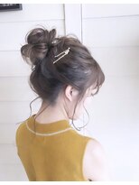 モアナ バイ ヘッドライト 駒沢大学店(Moana by HEADLIGHT)&nbsp;お団子#ヘアセット#大人かわいい#学割U24