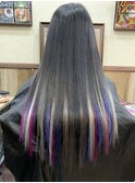 ロングヘアへのエクステなら３０本でこんなアレンジも☆