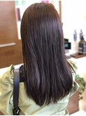 ナチュラルロング/ストレートパーマ/縮毛矯正/サラツヤロング
