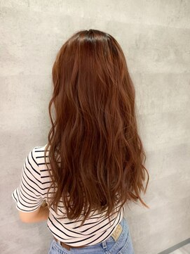 バブルス 本川越店(BUBBLES) ＊ゆるふわオレンジベージュ＊