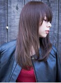 うる艶ダークニュアンスストレートスタイル