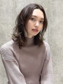 オブ ヘアー 自由が丘 ウエスト(Of HAIR WEST) 【今村　勇太】やわらか　ミディアム【髪質改善】