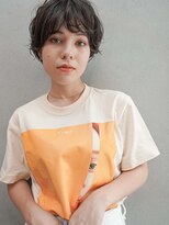 マッシュショート/パーマ/前髪/黒髪/髪質改善/TOKIO/20代30代