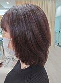 シンプルボブスタイル