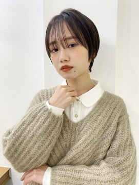 ロンドアベニール 北千住(Lond avenir) マッシュショート くびれヘア メルティカラー 西田大樹