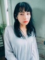 ディバイン ティエドゥール お花茶屋(divine tiedeur)&nbsp;大人かわいい暗髪スタイル