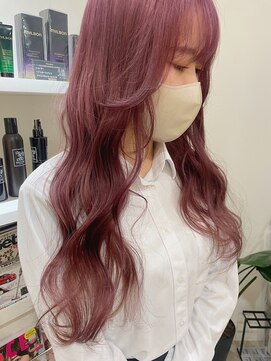 レガシーヘアーデザイン(Legacy hair design) 「黒染め撃退ピンクカラー」