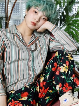 リブロ 三軒茶屋(LIBRO) ストリート系×マッシュショート