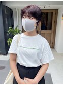【LUAU Haku Osaka 中村】パープルショート