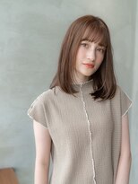 ハバナ 渋谷(HAVANA) 顔まわりレイヤー/ヌーディーカラー/髪質改善/似合わせカット