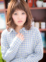 カバーヘアアンドスパ ブリス 浦和(COVER HAIR&SPA bliss)&nbsp;オン眉バング大人かわいい伸ばしかけミディc5浦和20代30代40代