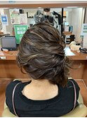 ふんわりアップスタイル