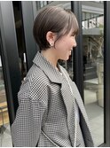 オリーブベージュショート/落合