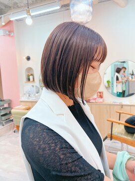 ロウバイレボ 柏(lou by revo) ショートボブ/ミニボブ/マッシュ/切りっぱなし/柏駅