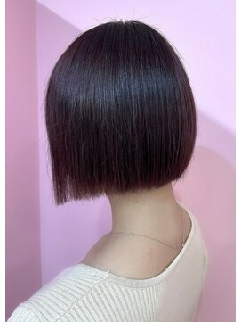 シーズン 大阪(SEASON) 【ダブルカラー】ラベンダーアッシュ/ミニボブ