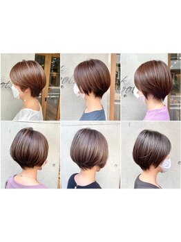 カット技術の高さを実感◎ショートボブを絶対に失敗したくない!そんなあなたにオススメのサロンです♪