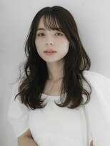 ジョエミバイアンアミ(joemi by Un ami) ★くびレイヤーエモージュ前髪薄めバング小顔カット大人ガーリー