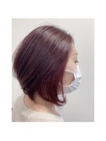 ルシェル 各務原店(le ciel)&nbsp;秋色カラー×ワインレッド