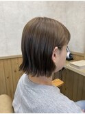 ぱっつんボブ