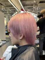 オーシャントーキョー(OCEAN TOKYO)&nbsp;メンズマッシュウルフハイトーンカラー