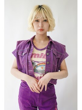 エニイ(ANY) 【wataru】ブロンドベージュ×ボブ