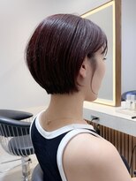 ロンド ロワール 門前仲町(Lond Loire)&nbsp;ボブショートボブ縮毛矯正ベージュグレージュ門前仲町