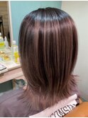 髪質改善/レイヤーカット/グレージュ/アースカラー[上尾/上尾駅]