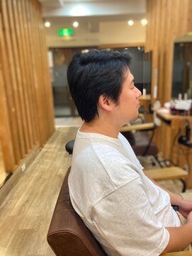 グランバイ アトリエドングリ(Grand × AtlierDonguri) お客様髪質改善データ1385（刈り上げないショート）